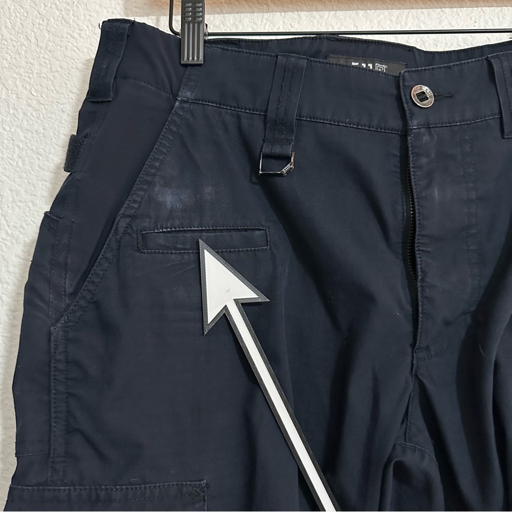 5.11 Tactical ABR Pro Pants Mens 32x34 Blue Cargo Ripstop Straight (Lot of 2) - Picture 9 of 14